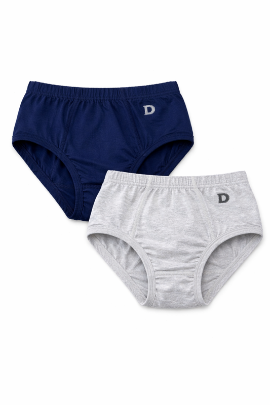 سليب قطن ولادى رصاصى وكحلى